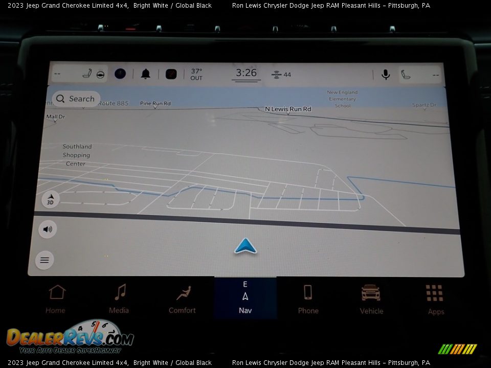 2023 Jeep Grand Cherokee Limited 4x4 Bright White / Global Black Photo #18