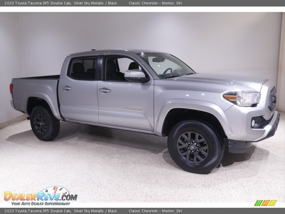 Silver Sky Metallic 2020 Toyota Tacoma SR5 Double Cab Photo #1