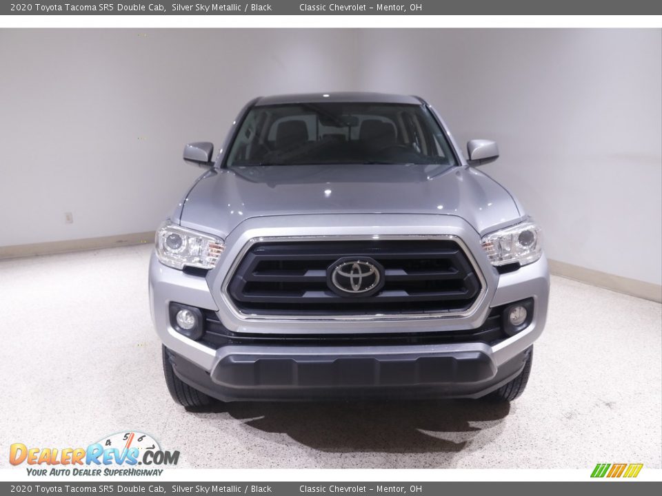 2020 Toyota Tacoma SR5 Double Cab Silver Sky Metallic / Black Photo #2