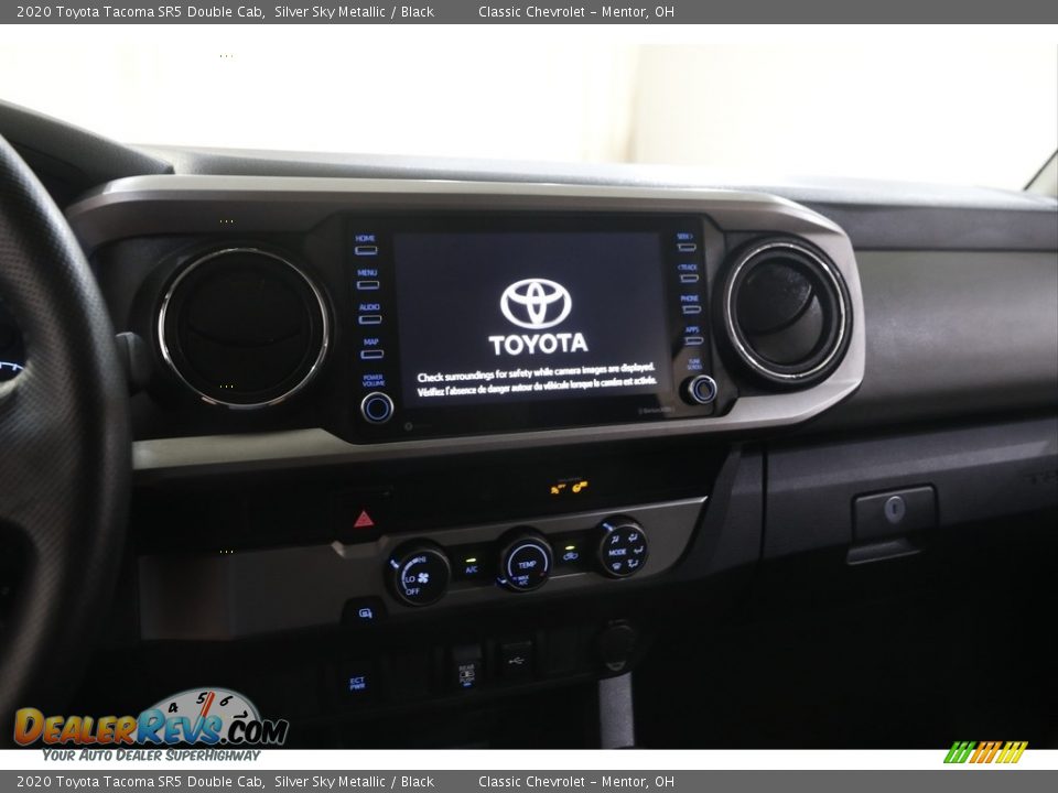2020 Toyota Tacoma SR5 Double Cab Silver Sky Metallic / Black Photo #9