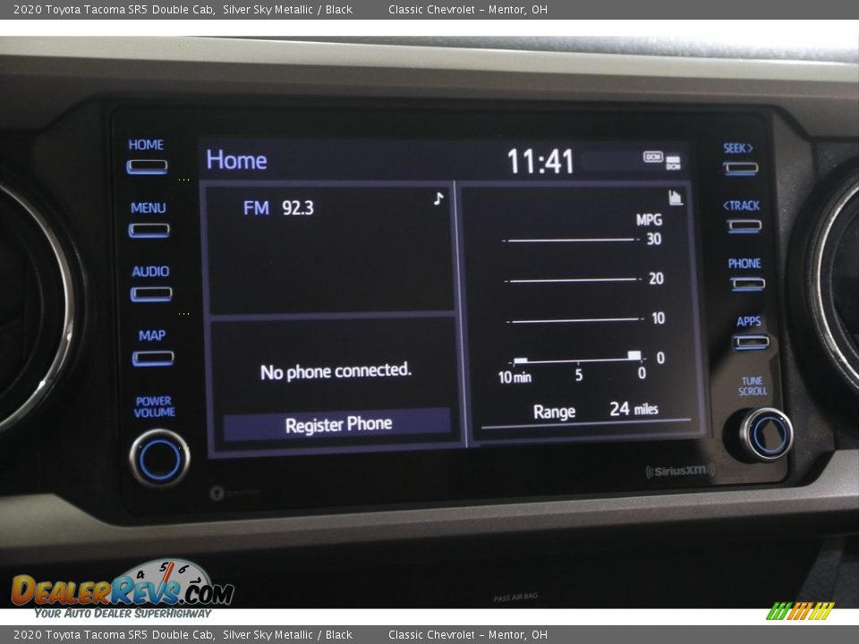 Audio System of 2020 Toyota Tacoma SR5 Double Cab Photo #10