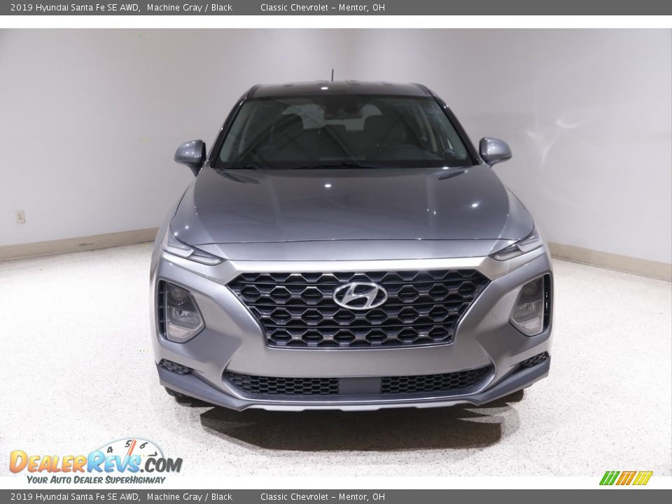 2019 Hyundai Santa Fe SE AWD Machine Gray / Black Photo #2