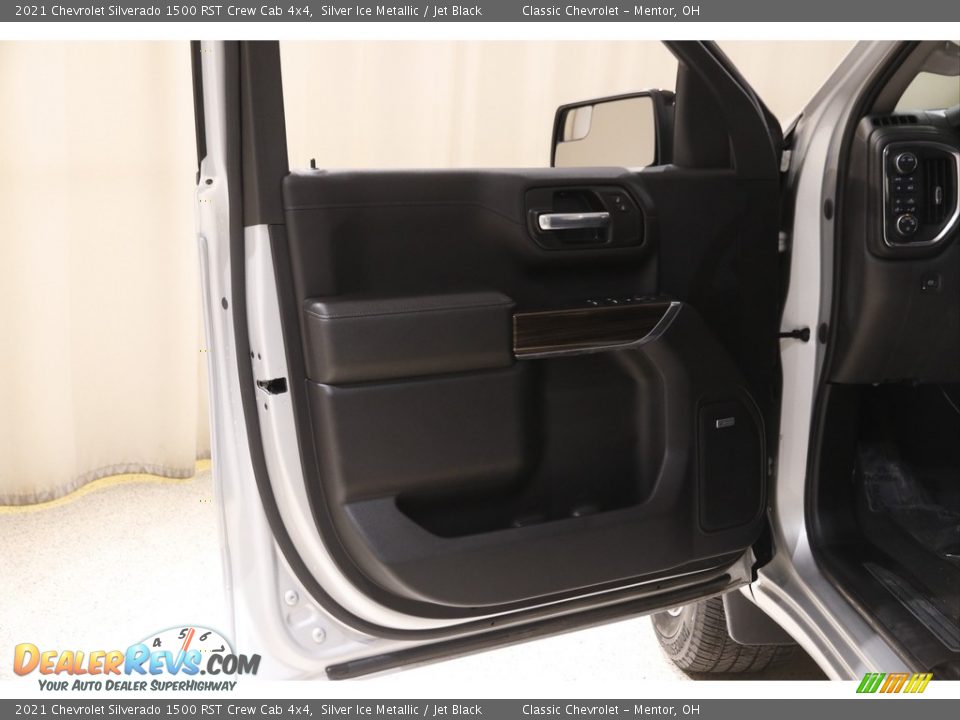 2021 Chevrolet Silverado 1500 RST Crew Cab 4x4 Silver Ice Metallic / Jet Black Photo #4