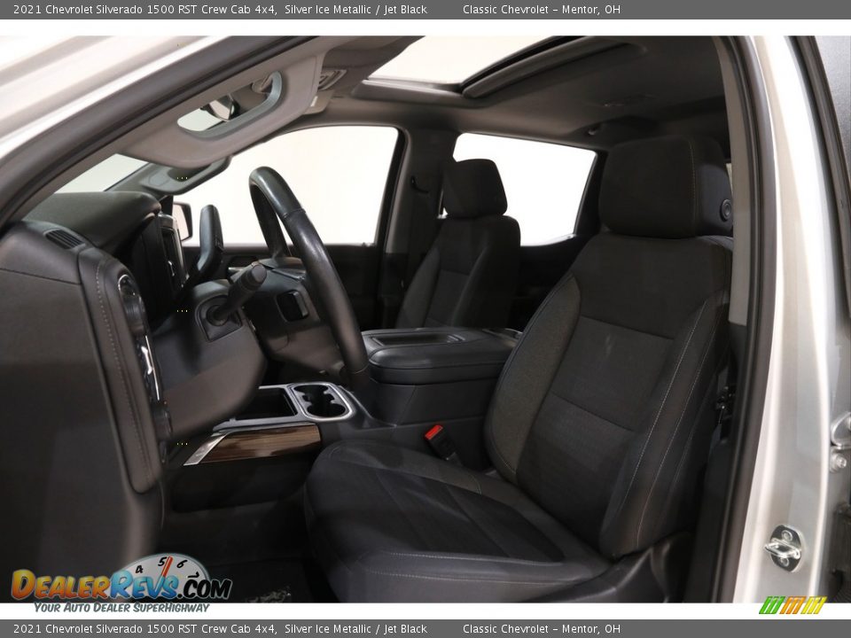 2021 Chevrolet Silverado 1500 RST Crew Cab 4x4 Silver Ice Metallic / Jet Black Photo #5