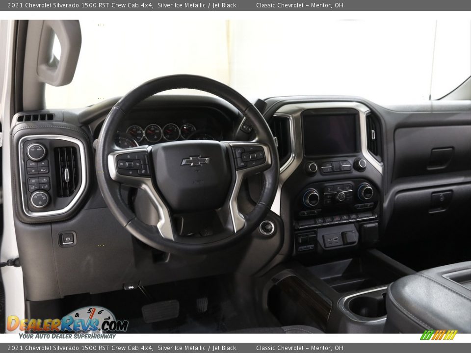 2021 Chevrolet Silverado 1500 RST Crew Cab 4x4 Silver Ice Metallic / Jet Black Photo #7