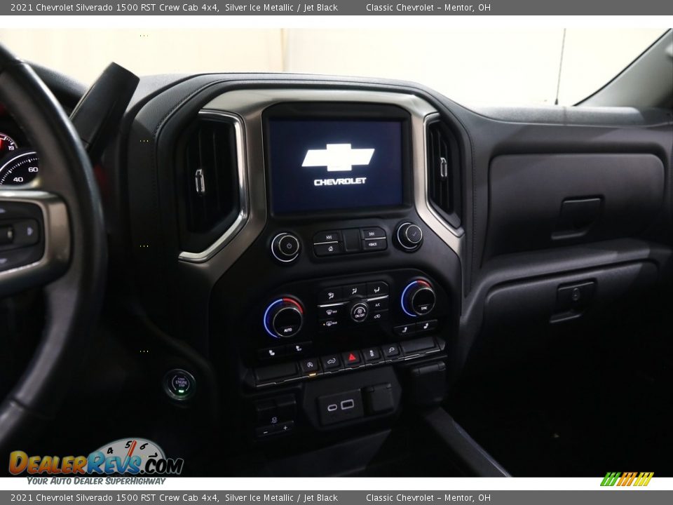 2021 Chevrolet Silverado 1500 RST Crew Cab 4x4 Silver Ice Metallic / Jet Black Photo #10