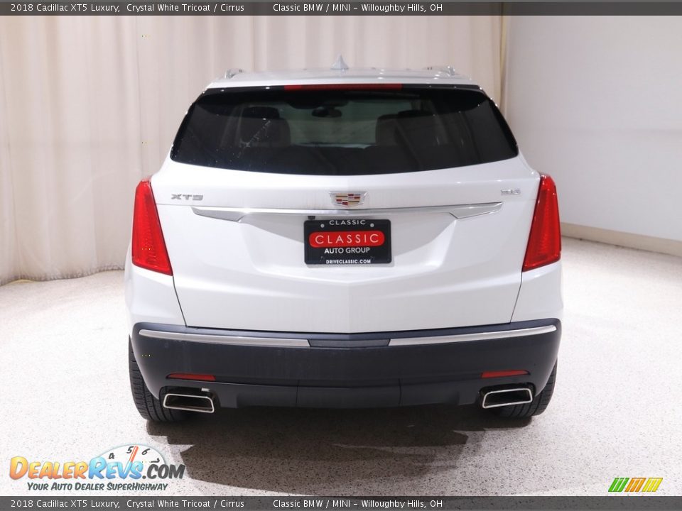 2018 Cadillac XT5 Luxury Crystal White Tricoat / Cirrus Photo #21