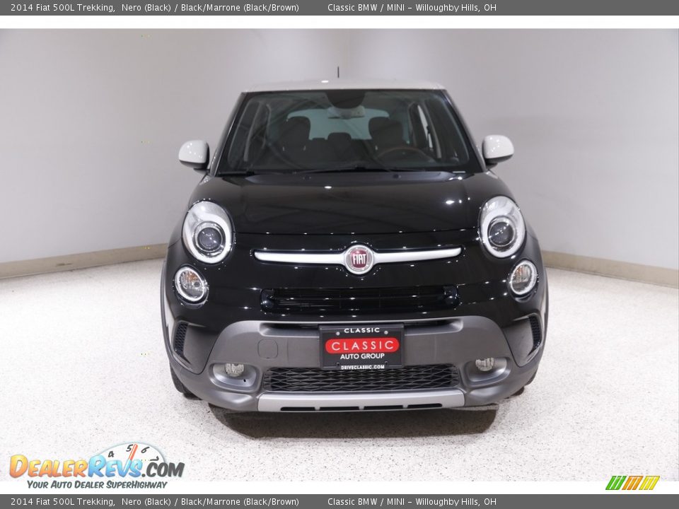 2014 Fiat 500L Trekking Nero (Black) / Black/Marrone (Black/Brown) Photo #2