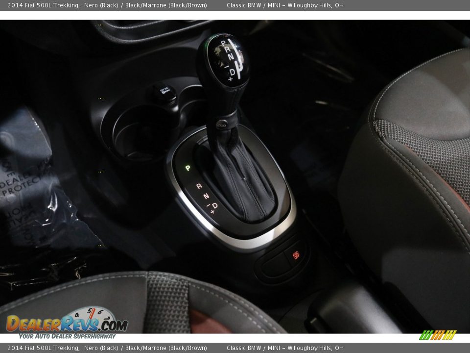 2014 Fiat 500L Trekking Nero (Black) / Black/Marrone (Black/Brown) Photo #15