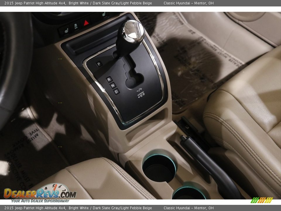 2015 Jeep Patriot High Altitude 4x4 Bright White / Dark Slate Gray/Light Pebble Beige Photo #11