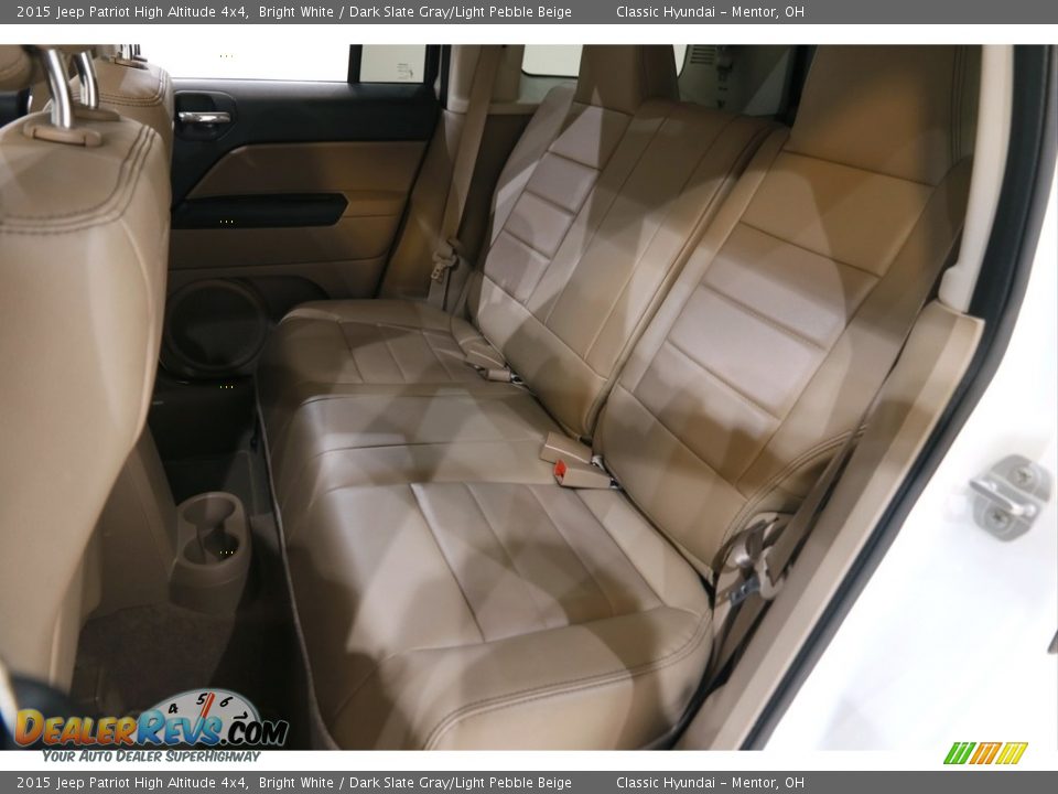 2015 Jeep Patriot High Altitude 4x4 Bright White / Dark Slate Gray/Light Pebble Beige Photo #15