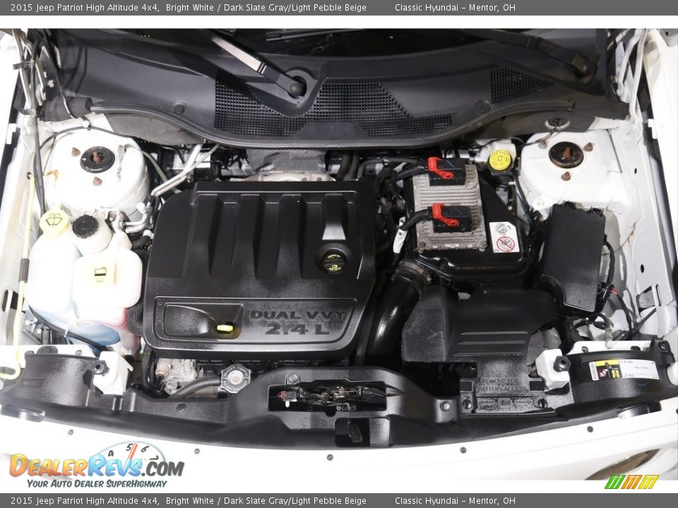2015 Jeep Patriot High Altitude 4x4 Bright White / Dark Slate Gray/Light Pebble Beige Photo #17