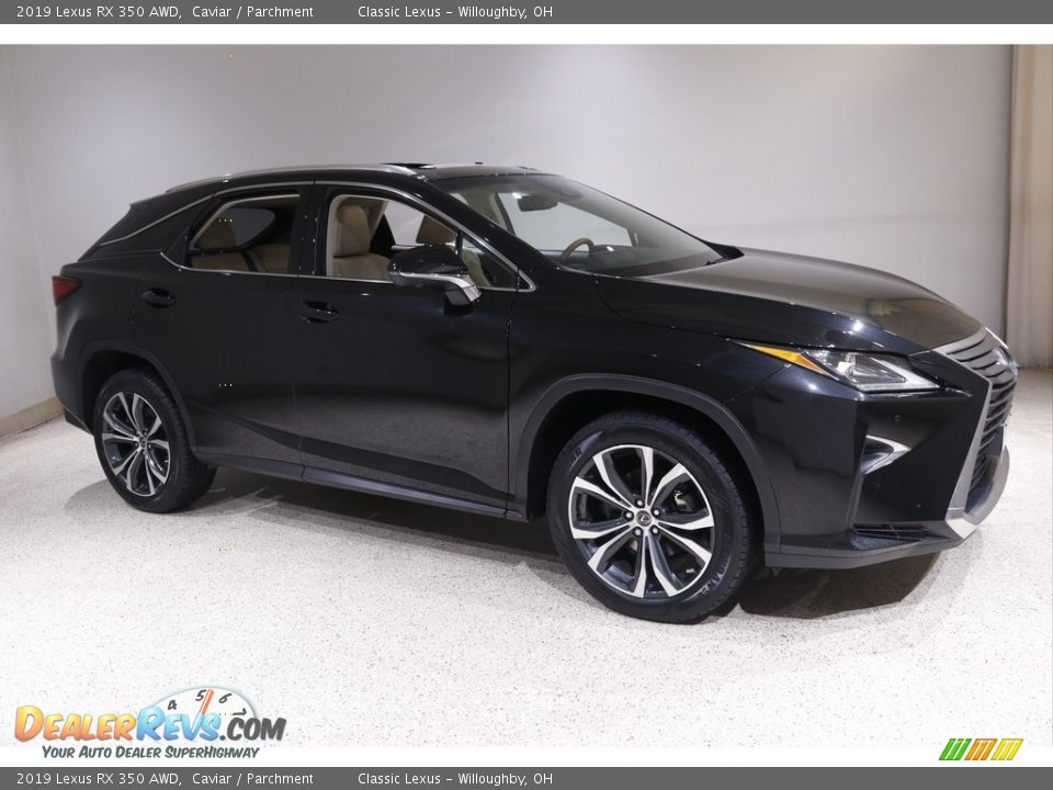 2019 Lexus RX 350 AWD Caviar / Parchment Photo #1