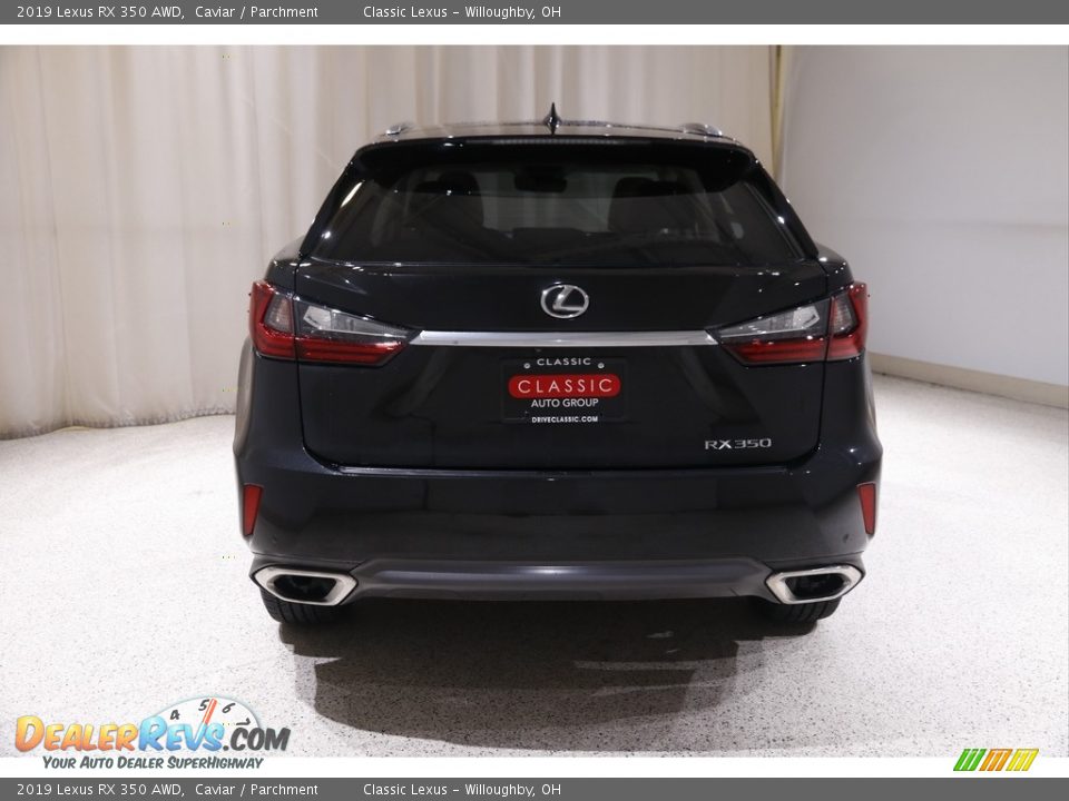 2019 Lexus RX 350 AWD Caviar / Parchment Photo #22