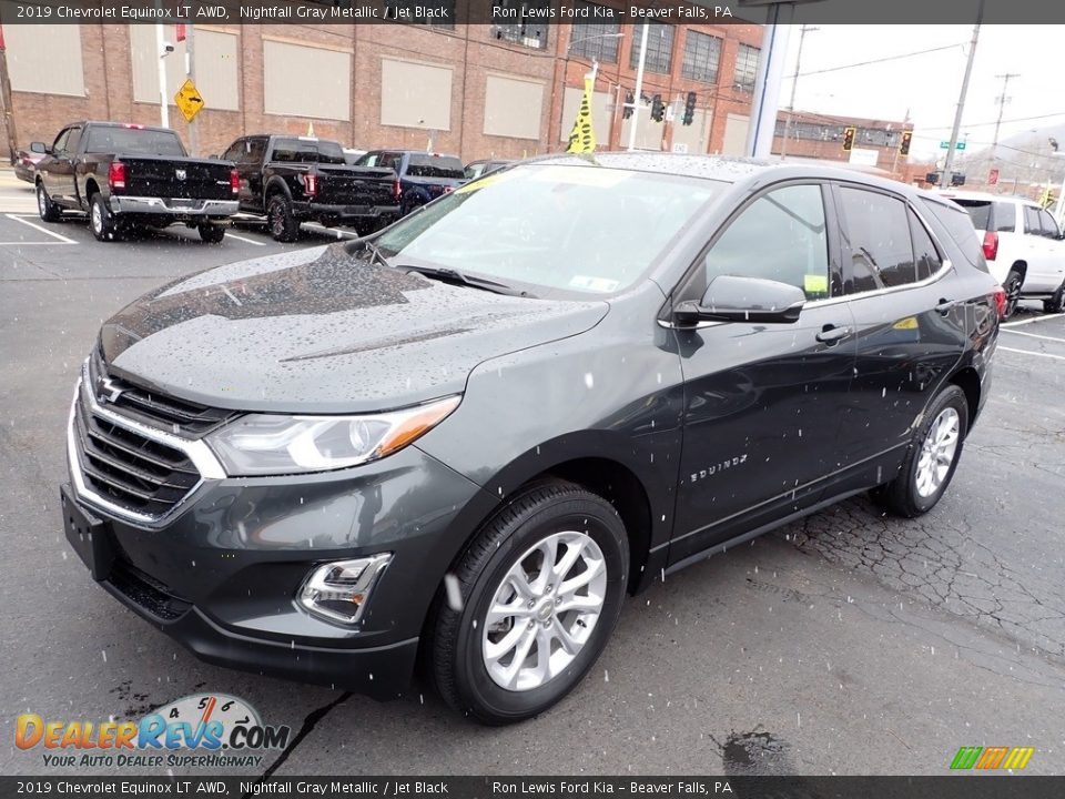 2019 Chevrolet Equinox LT AWD Nightfall Gray Metallic / Jet Black Photo #4