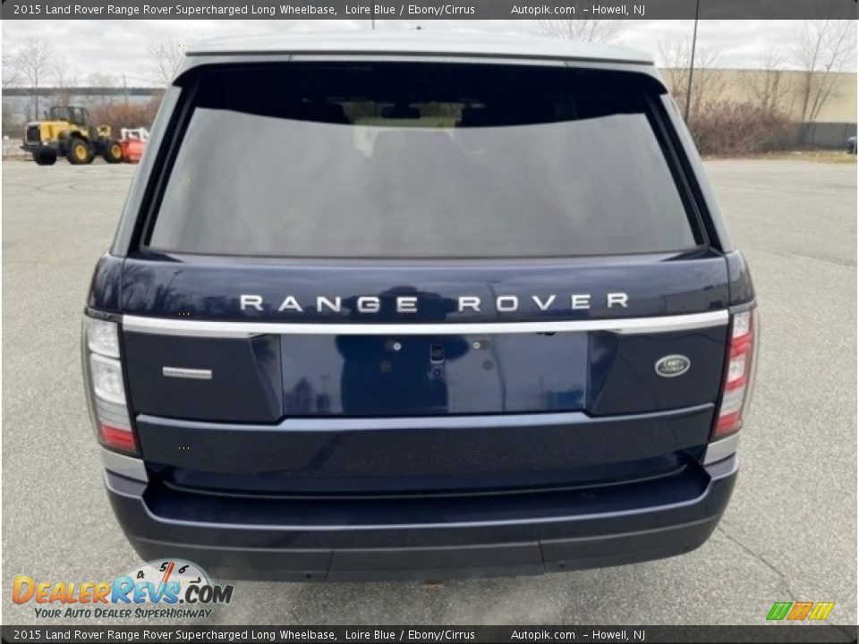 2015 Land Rover Range Rover Supercharged Long Wheelbase Loire Blue / Ebony/Cirrus Photo #5