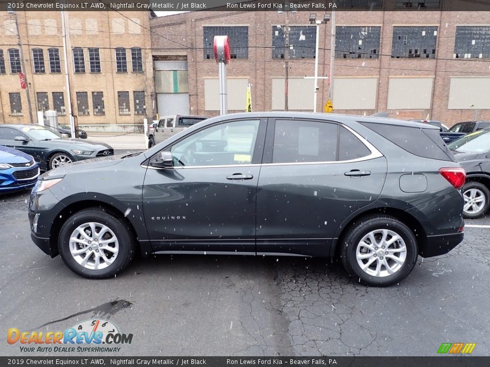 2019 Chevrolet Equinox LT AWD Nightfall Gray Metallic / Jet Black Photo #5