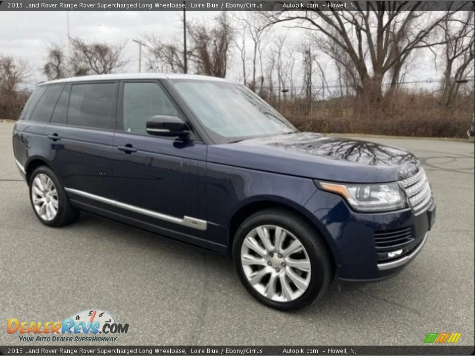 Loire Blue 2015 Land Rover Range Rover Supercharged Long Wheelbase Photo #7