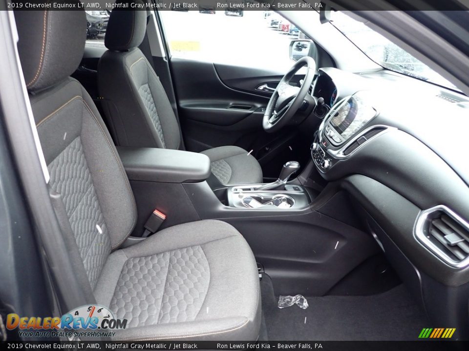 2019 Chevrolet Equinox LT AWD Nightfall Gray Metallic / Jet Black Photo #11
