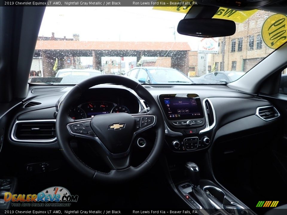2019 Chevrolet Equinox LT AWD Nightfall Gray Metallic / Jet Black Photo #13