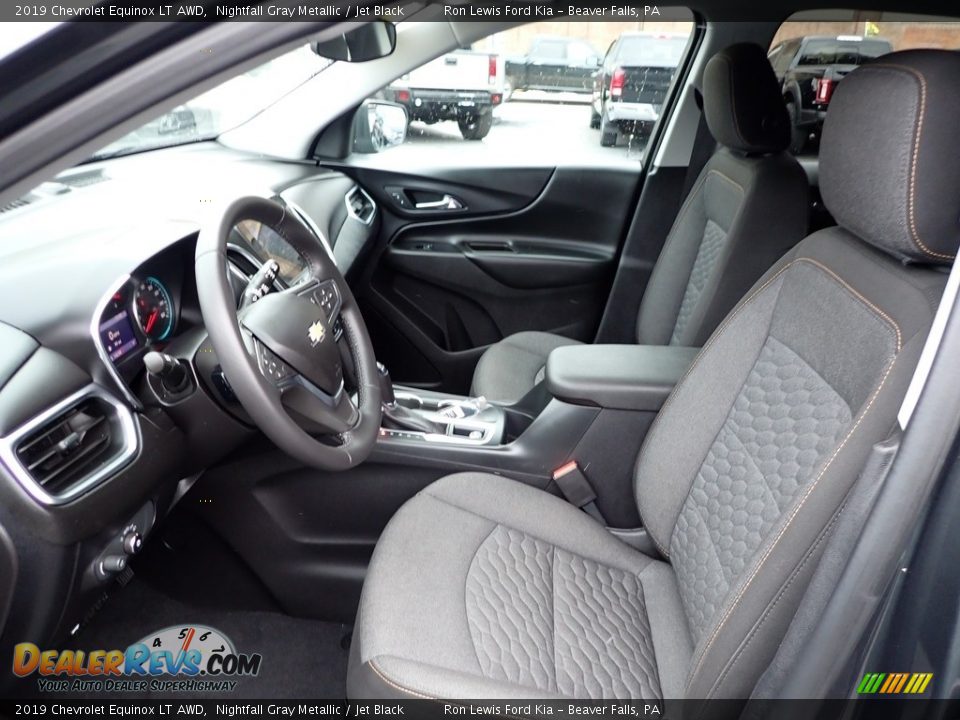 2019 Chevrolet Equinox LT AWD Nightfall Gray Metallic / Jet Black Photo #14