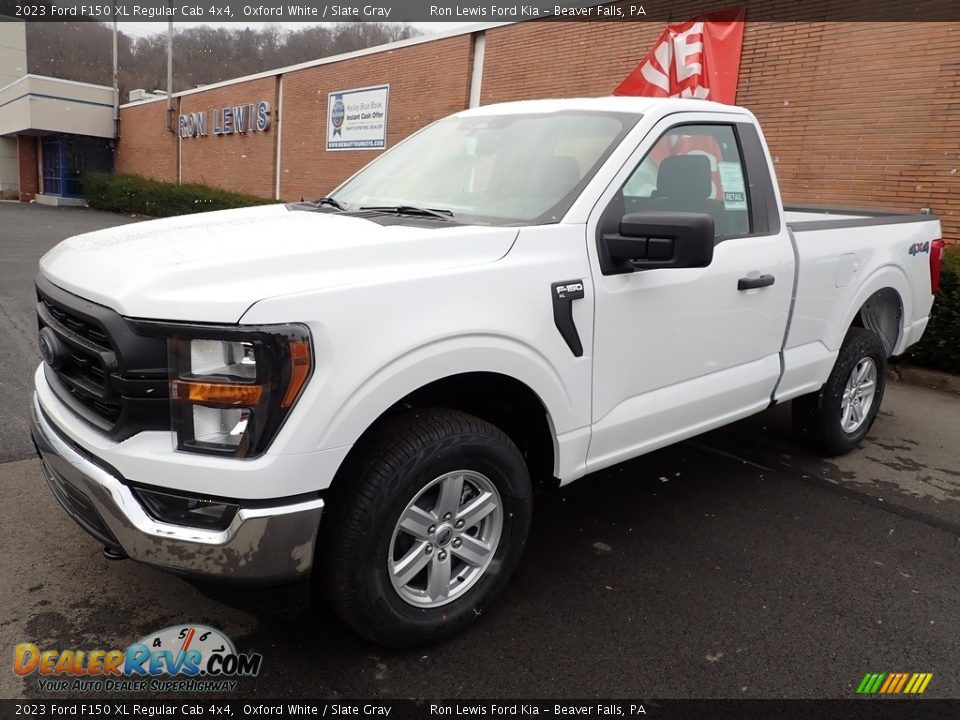 Oxford White 2023 Ford F150 XL Regular Cab 4x4 Photo #4