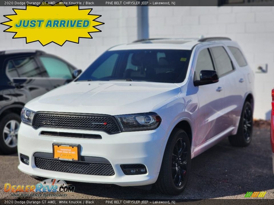 2020 Dodge Durango GT AWD White Knuckle / Black Photo #1