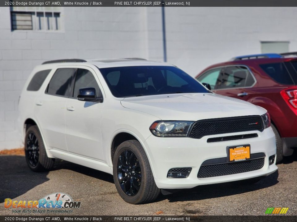 2020 Dodge Durango GT AWD White Knuckle / Black Photo #3