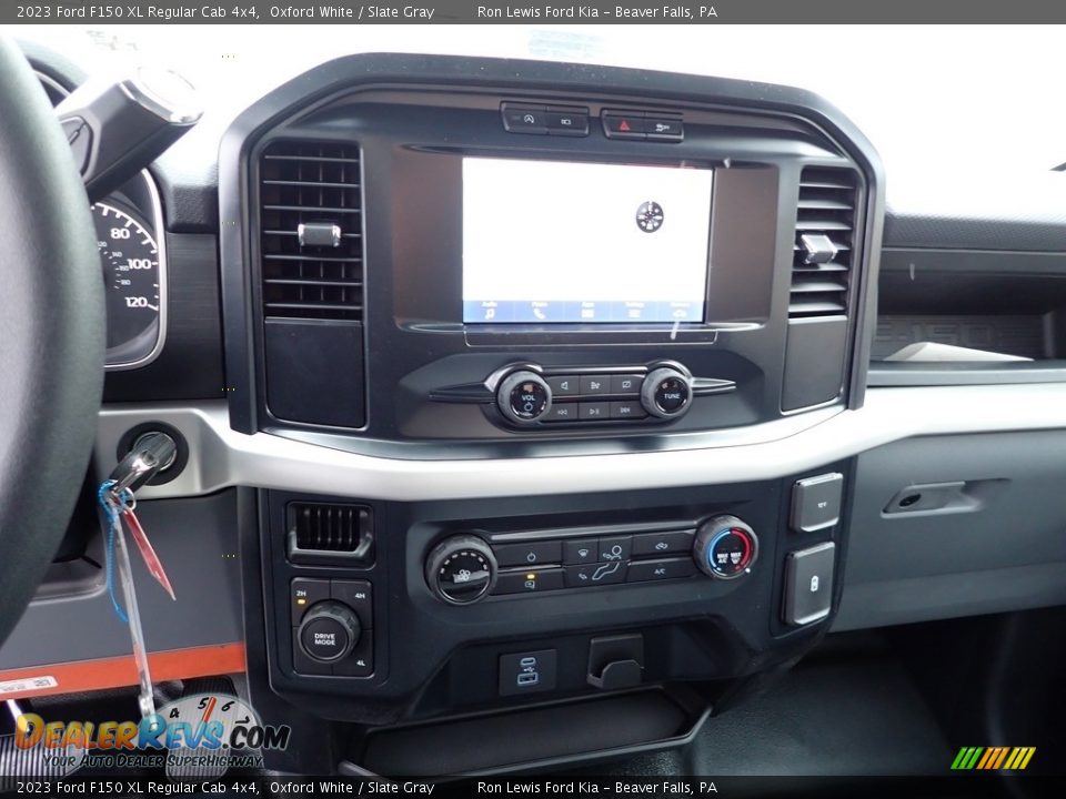 2023 Ford F150 XL Regular Cab 4x4 Oxford White / Slate Gray Photo #15