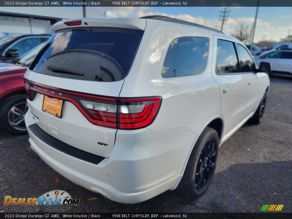 2020 Dodge Durango GT AWD White Knuckle / Black Photo #8