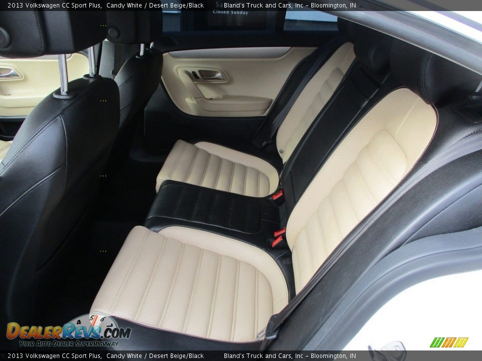 2013 Volkswagen CC Sport Plus Candy White / Desert Beige/Black Photo #8