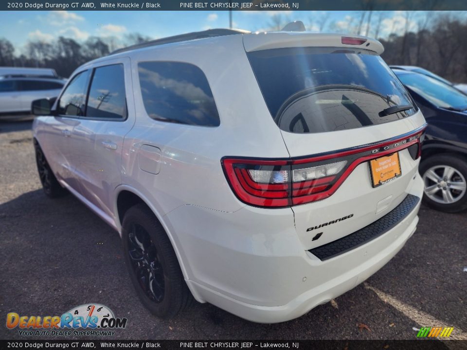 2020 Dodge Durango GT AWD White Knuckle / Black Photo #9