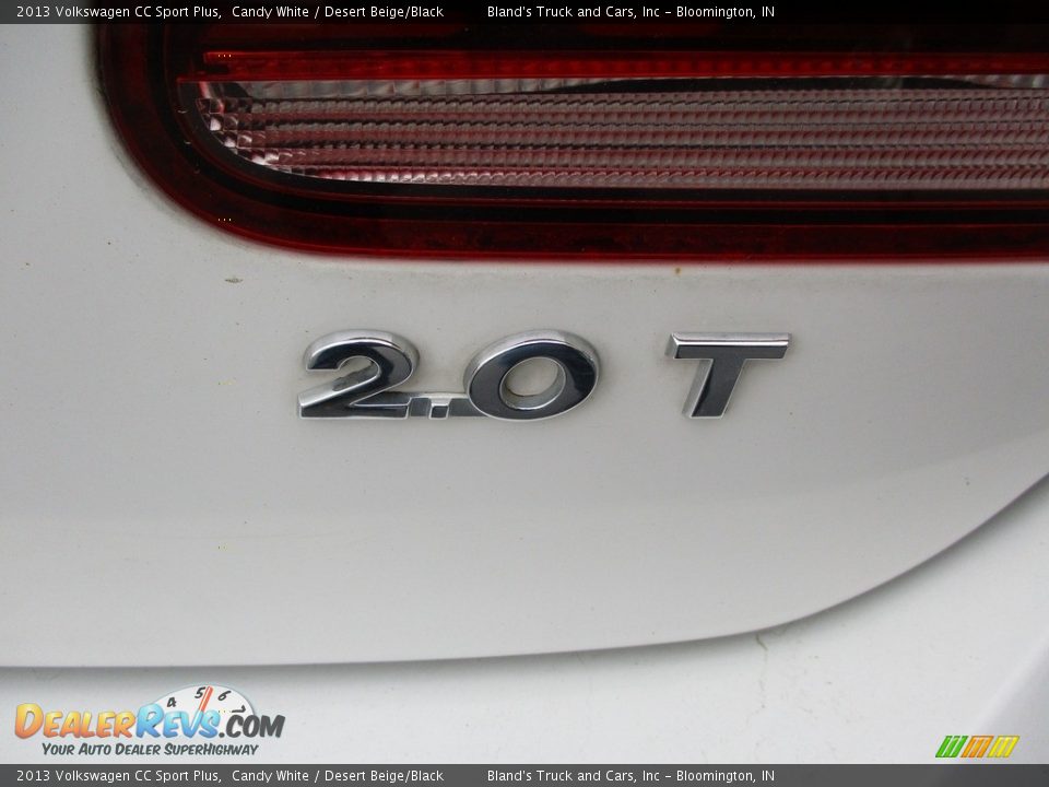 2013 Volkswagen CC Sport Plus Candy White / Desert Beige/Black Photo #22