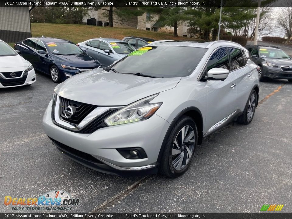 2017 Nissan Murano Platinum AWD Brilliant Silver / Graphite Photo #4