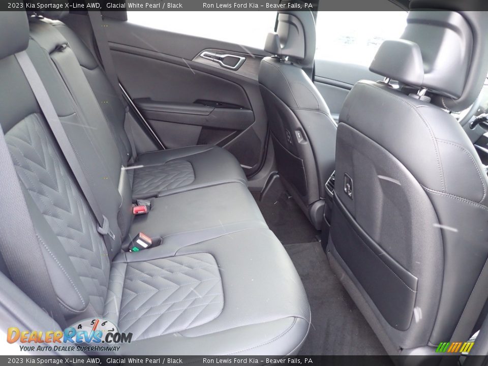 2023 Kia Sportage X-Line AWD Glacial White Pearl / Black Photo #10