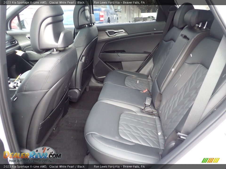 2023 Kia Sportage X-Line AWD Glacial White Pearl / Black Photo #12