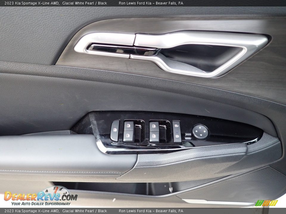 2023 Kia Sportage X-Line AWD Glacial White Pearl / Black Photo #15