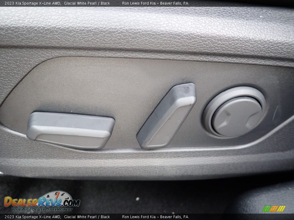 2023 Kia Sportage X-Line AWD Glacial White Pearl / Black Photo #16