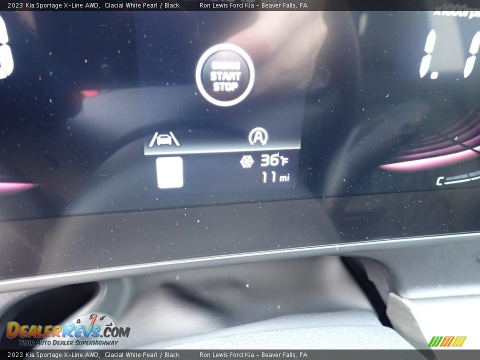 2023 Kia Sportage X-Line AWD Glacial White Pearl / Black Photo #17