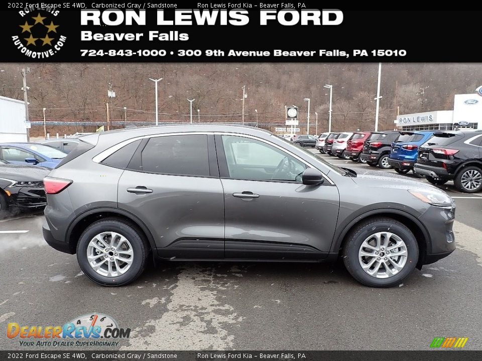 2022 Ford Escape SE 4WD Carbonized Gray / Sandstone Photo #1