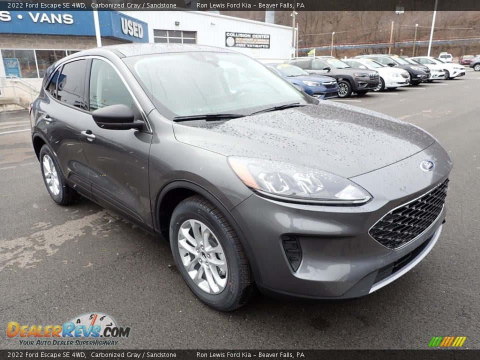 2022 Ford Escape SE 4WD Carbonized Gray / Sandstone Photo #2
