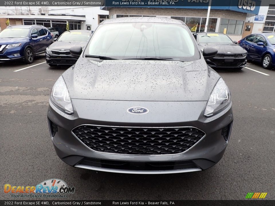 2022 Ford Escape SE 4WD Carbonized Gray / Sandstone Photo #3