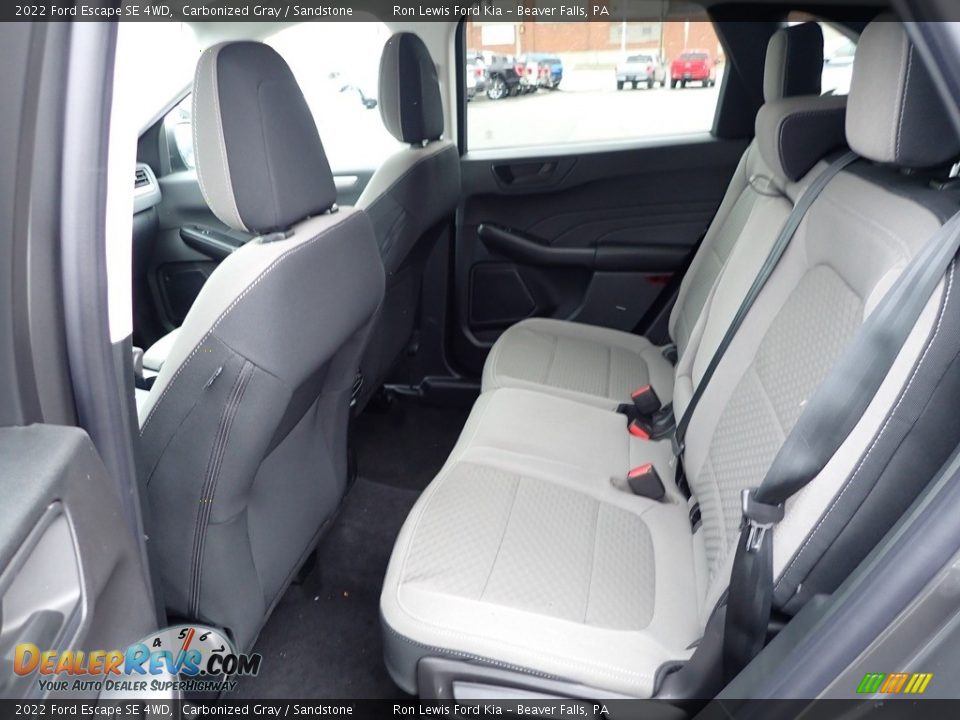 Rear Seat of 2022 Ford Escape SE 4WD Photo #12