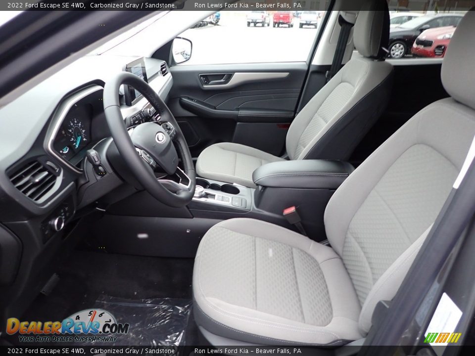 Sandstone Interior - 2022 Ford Escape SE 4WD Photo #14