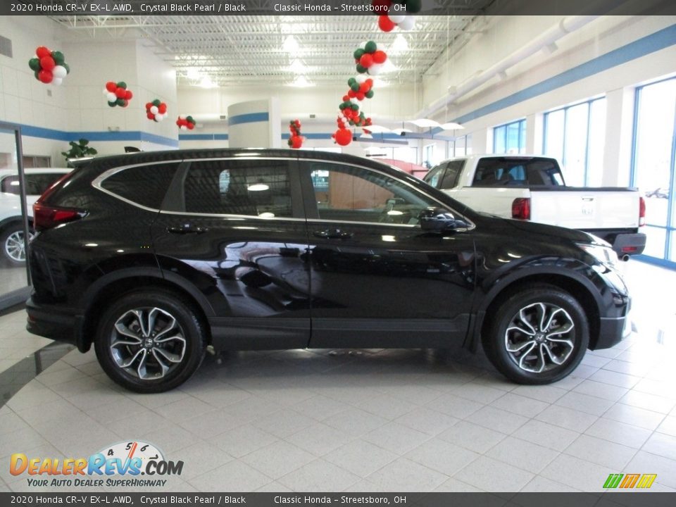 2020 Honda CR-V EX-L AWD Crystal Black Pearl / Black Photo #4