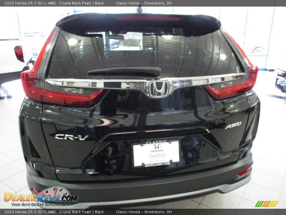 2020 Honda CR-V EX-L AWD Crystal Black Pearl / Black Photo #8