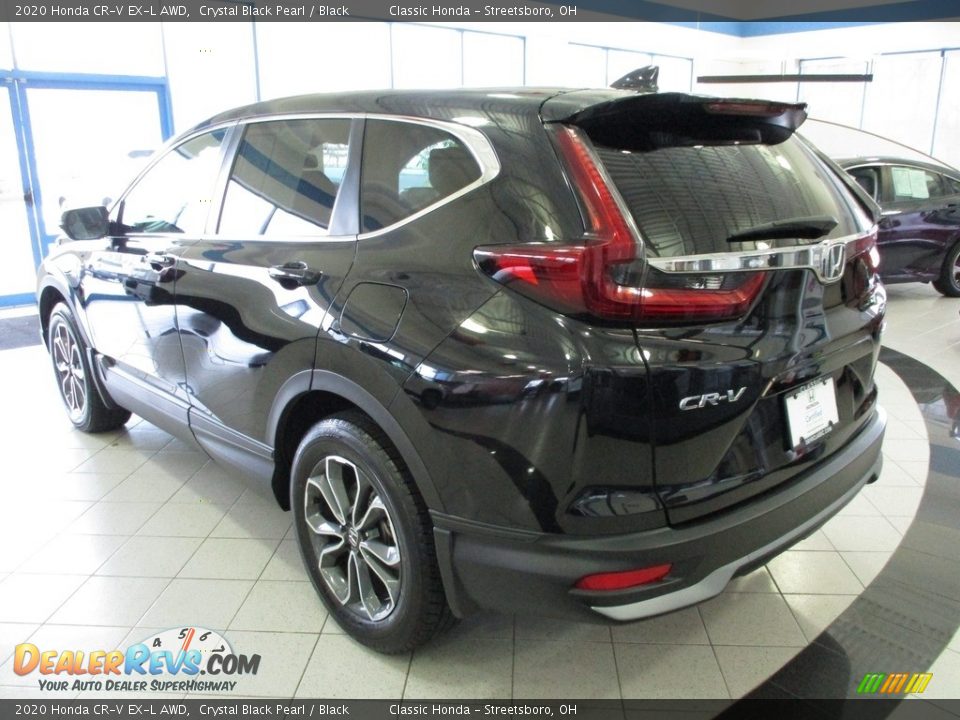 2020 Honda CR-V EX-L AWD Crystal Black Pearl / Black Photo #9