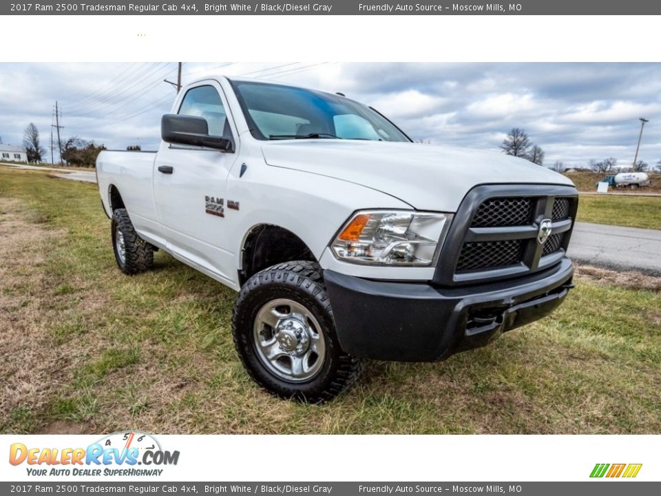 2017 Ram 2500 Tradesman Regular Cab 4x4 Bright White / Black/Diesel Gray Photo #1