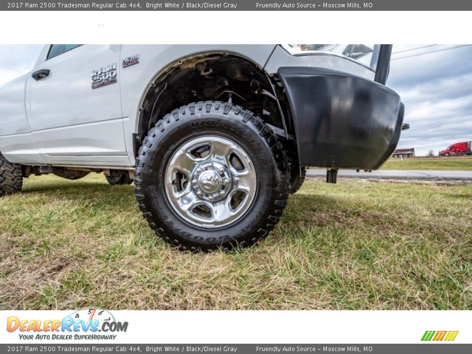 2017 Ram 2500 Tradesman Regular Cab 4x4 Bright White / Black/Diesel Gray Photo #2