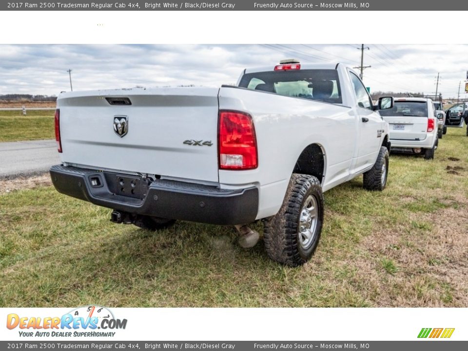 2017 Ram 2500 Tradesman Regular Cab 4x4 Bright White / Black/Diesel Gray Photo #4